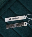 Colar plaquinha banhado prata (foto,olhar,sorriso, qr code spotify)