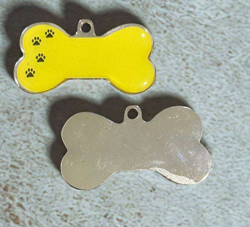 Pingente osso personalizado pet